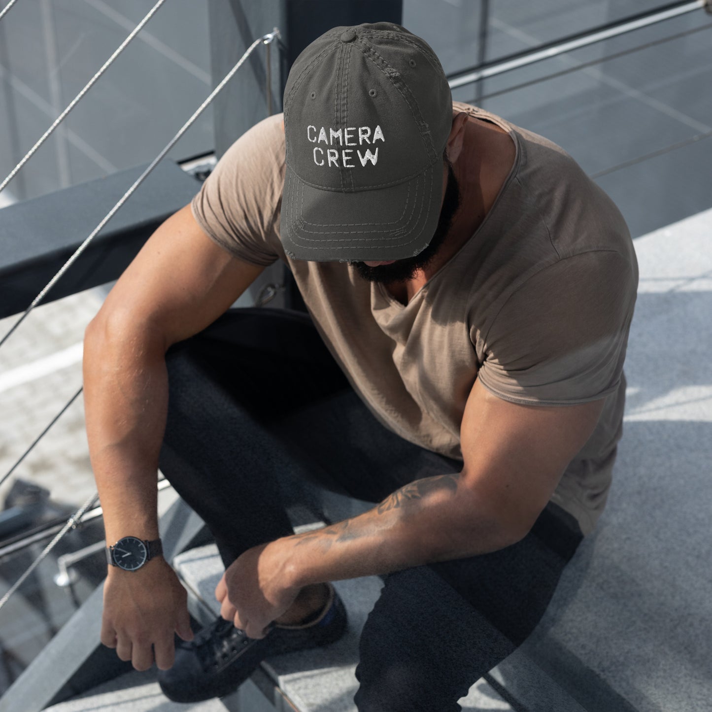 CAMERA CREW - Distressed Baseball Cap